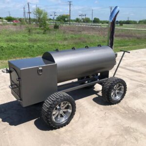 24″ x 60″ main chamber with 24″ insulated firebox