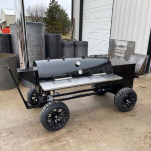 24″ x 60″ cart model with insulated firebox