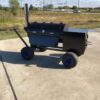 24″ x 48″ smoker with a 24″ insulated firebox