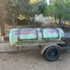 250 Gallon Offset Smoker Trailer