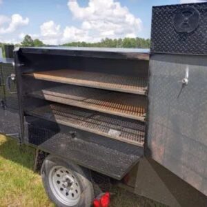 Outdoor Barbecue Smoker