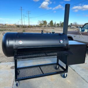 120 Gallon Reverse flow smoker